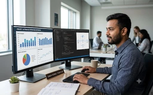 Reporting automation project preview
