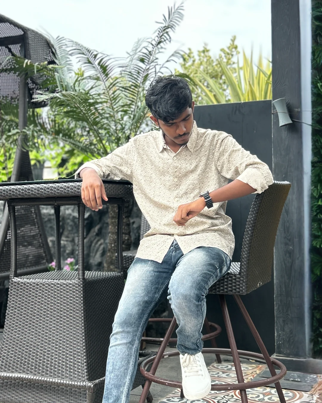 Suman Biswas working